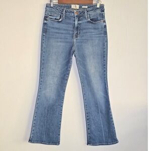 L.T.J Women's Denim Jeans Size 29 Blue Bootcut Stretch Made in USA minimalist